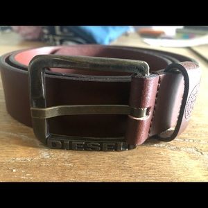 Brown diesel belt